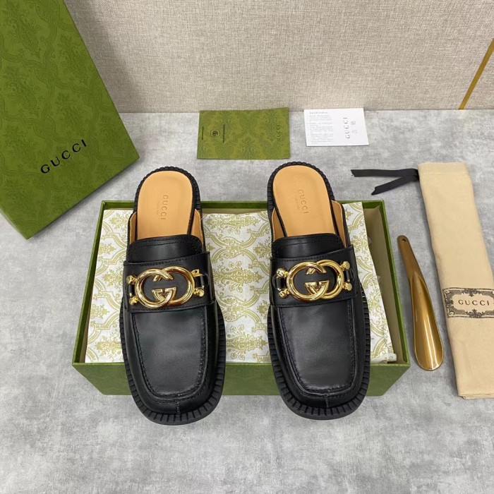 GUCCI Sandals Slippers Mueller loafers Lefu Shoes #nigo5892