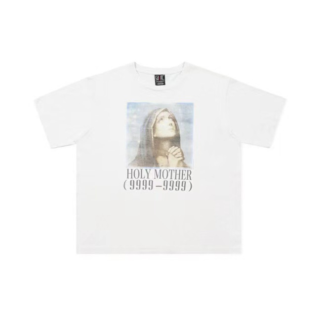 Saint Michael Letter Portrait Print T-Shirt Ngvp #nigo5872