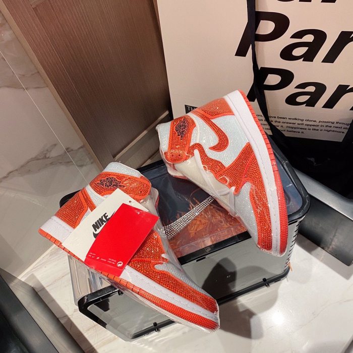 nike AJ NIGO High Top Diamond Inlay Sneakers Shoes #nigo11137
