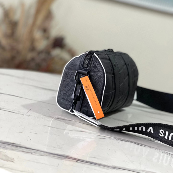 Louis Vuitton NIGO Football Printed Leather Luggage Bag #nigo56587