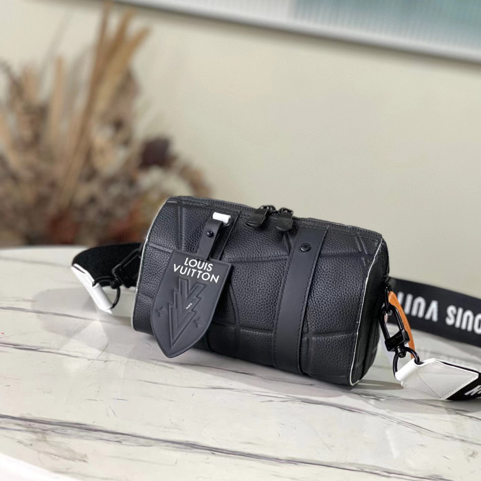 Louis Vuitton NIGO Football Printed Leather Luggage Bag #nigo56587