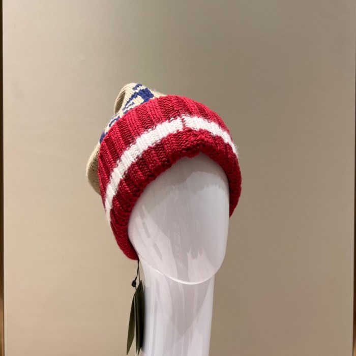 Gucci NIGO Multicolor Wool Cotton Hat #nigo6694
