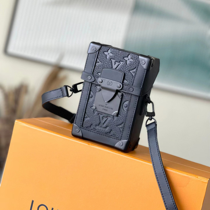 Louis Vuitton Leather Box Square Shoulder Bag Bags #nigo5978