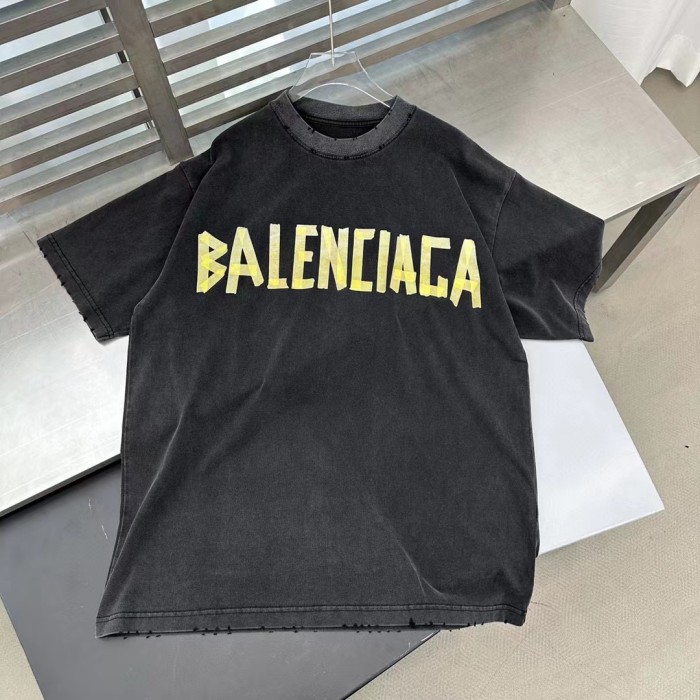 Balenciaga NIGO Tape Letter Short Sleeve T-Shirt #nigo5971