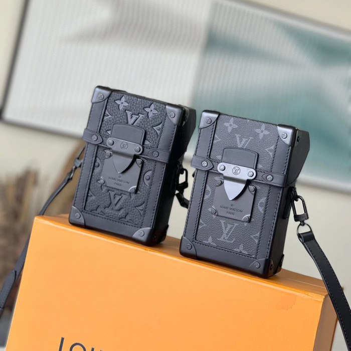 Louis Vuitton Leather Box Square Shoulder Bag Bags #nigo5978