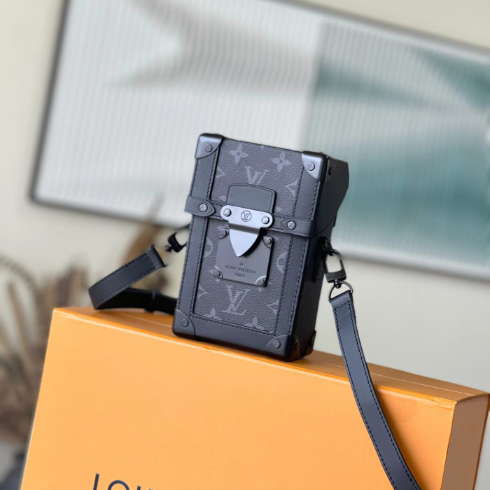 Louis Vuitton Leather Box Square Shoulder Bag Bags #nigo5978