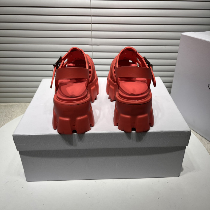PRADA NIGO Women's Flat Hollow Sandals Shoes #nigo56513