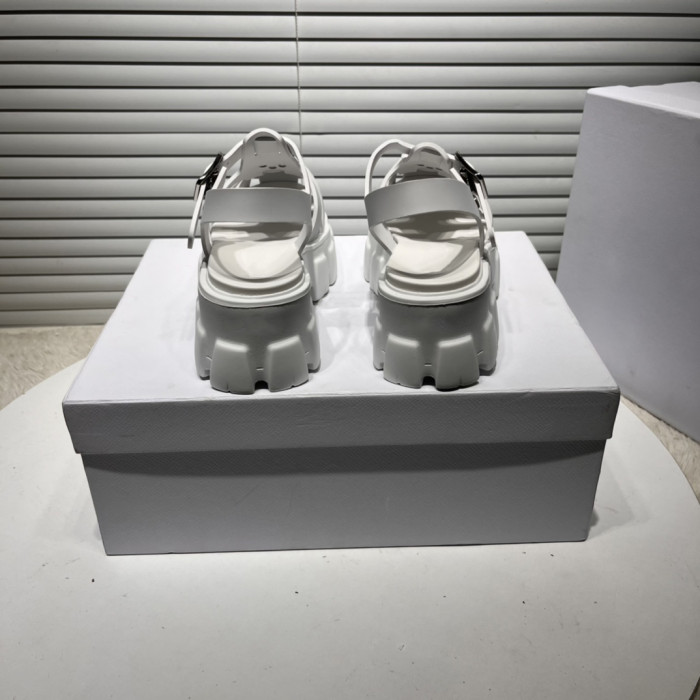 PRADA NIGO Women's Flat Hollow Sandals Shoes #nigo56513