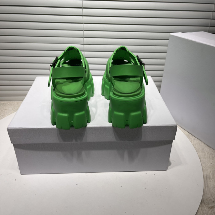 PRADA NIGO Women's Flat Hollow Sandals Shoes #nigo56513