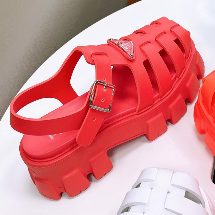 PRADA NIGO Women's Flat Hollow Sandals Shoes #nigo56513