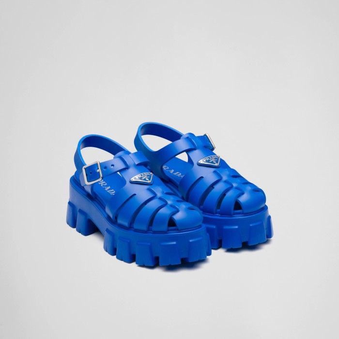 PRADA NIGO Women's Flat Hollow Sandals Shoes #nigo56513