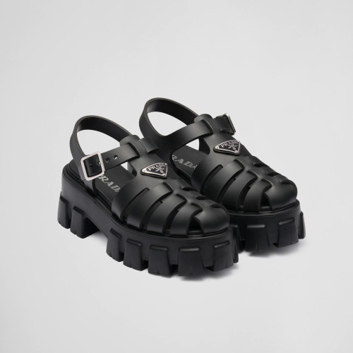 PRADA NIGO Women's Flat Hollow Sandals Shoes #nigo56513