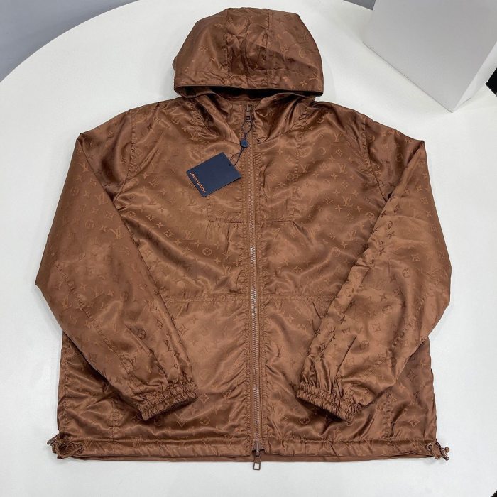 Louis Vuitton Hooded Zip Jacket Sweatshirt Coat #nigo5729