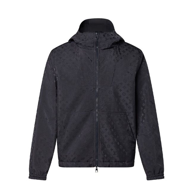 Louis Vuitton Hooded Zip Jacket Sweatshirt Coat #nigo5729