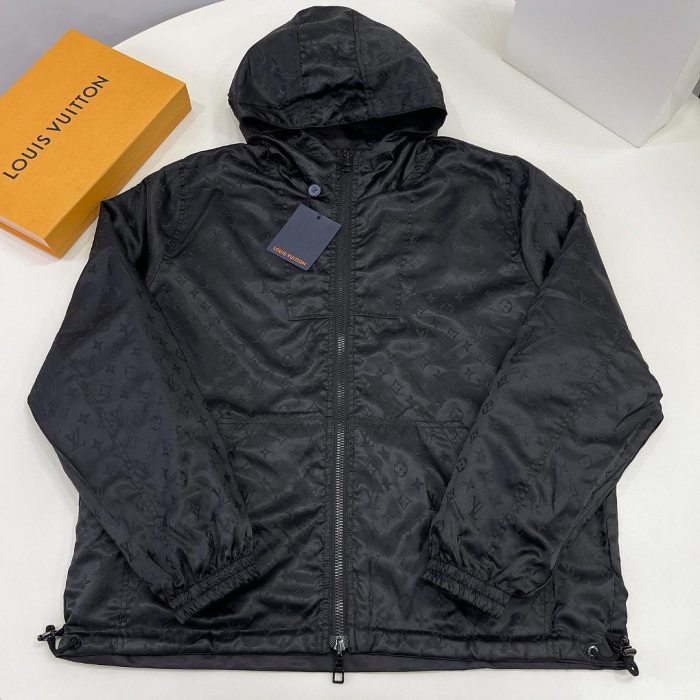 Louis Vuitton Hooded Zip Jacket Sweatshirt Coat #nigo5729