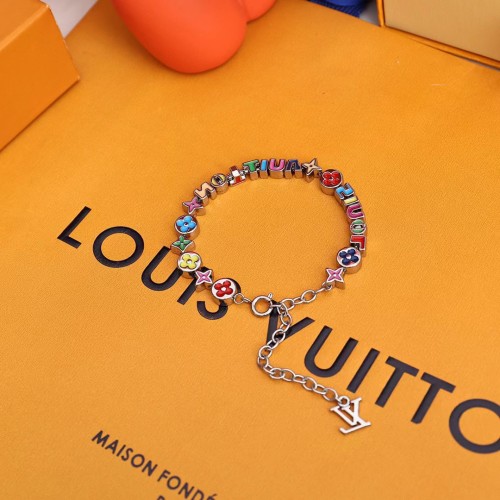 Louis Vuitton NIGO Women's letter beads bracelet necklace set #nigo56895