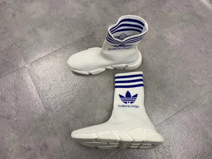 Balenciaga NIGO Men's Socks, Medium Top Sneakers #nigo56914