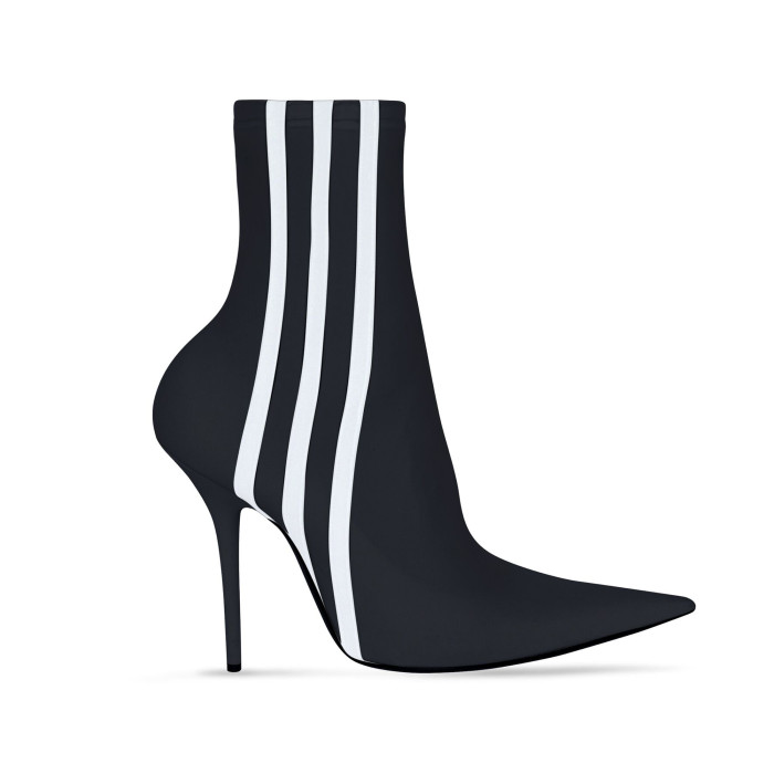 Balenciaga  NIGO Women's striped suede high heels #nigo56917