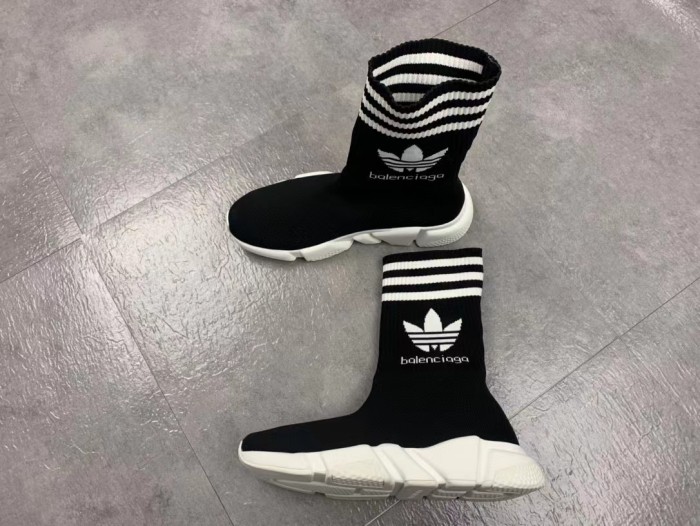 Balenciaga NIGO Men's Socks, Medium Top Sneakers #nigo56914