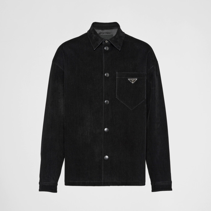 Prada NIGO Cotton Long Sleeve Button Shirt #nigo94217
