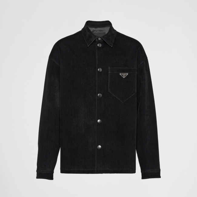Prada NIGO Cotton Long Sleeve Button Shirt #nigo94217