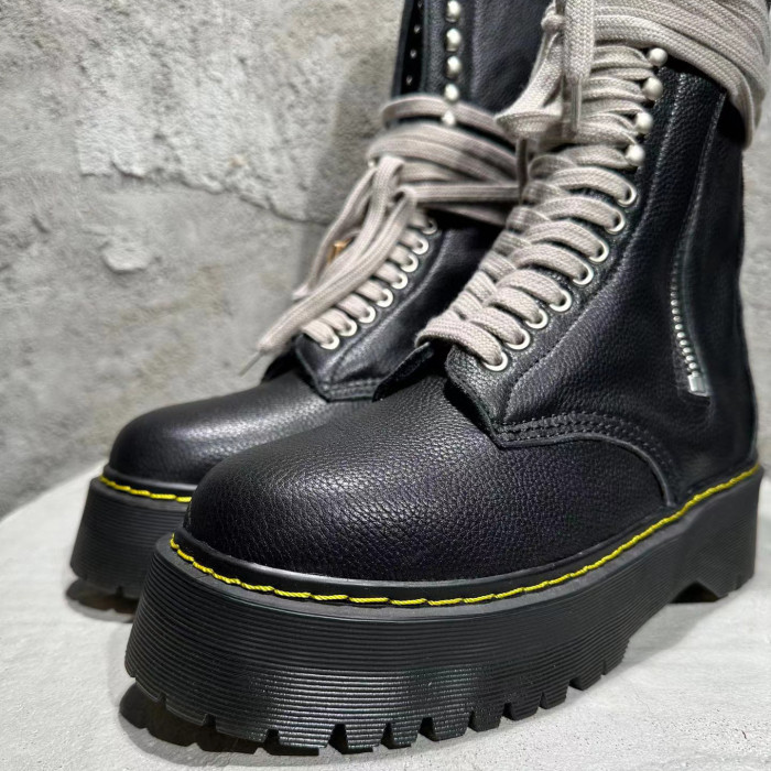 Rick Owens Thick Midsole Martin Boots Shoes Ngvp #nigo94228