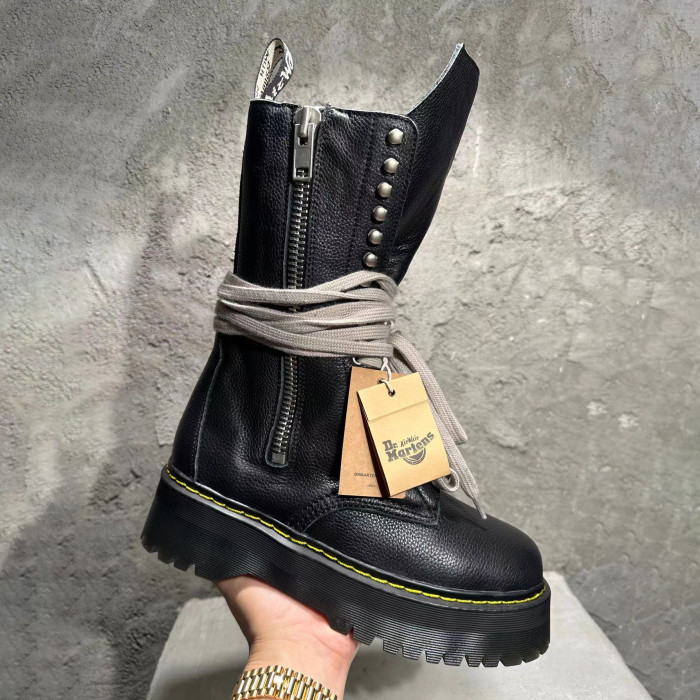Rick Owens Thick Midsole Martin Boots Shoes Ngvp #nigo94228