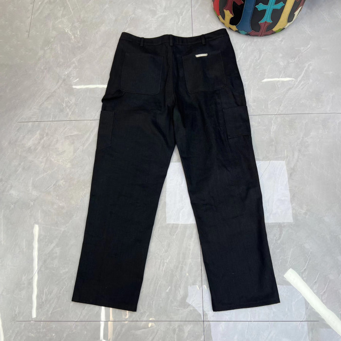 Chrome Hearts NIGO Leather Label Graffiti Jeans Pants #nigo94239