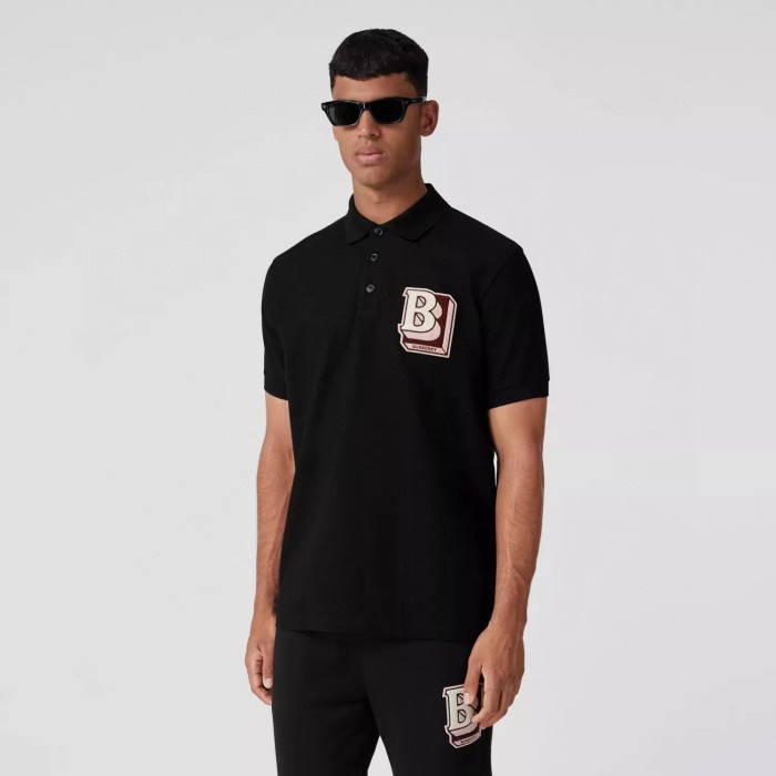 Burberry NIGO Summer Cotton Polo Short Sleeve T-Shirt #nigo94144