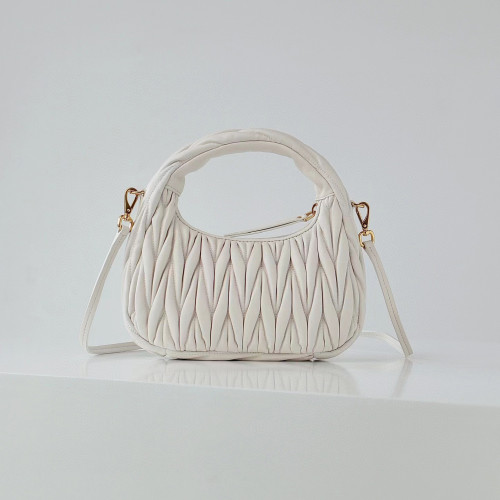 MiuMiu NIGO Pleated One Shoulder Handbag Bag Bags #nigo56962