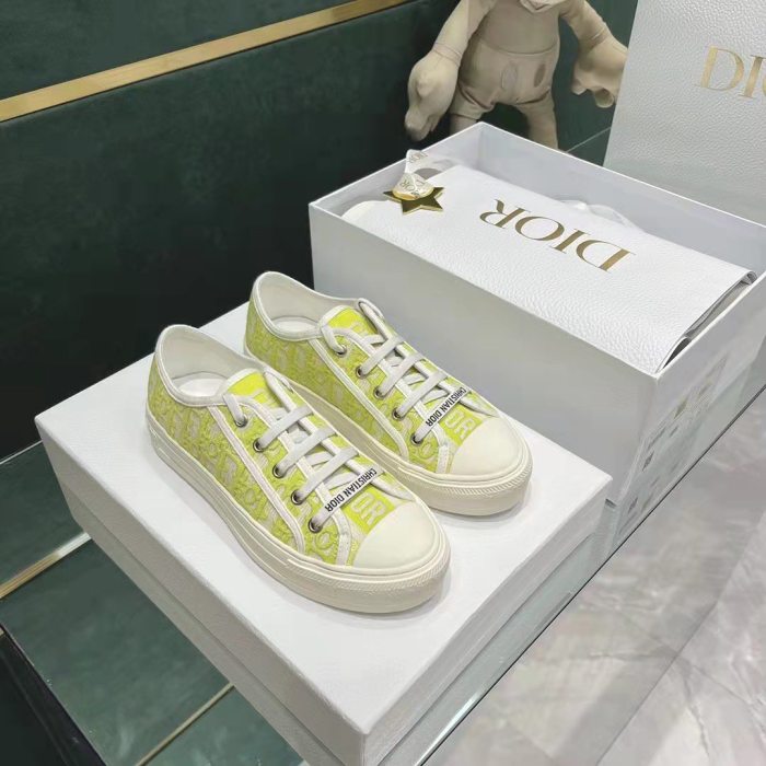 DIOR Walk Oblique Embroidery Shoes Sneakers #nigo589