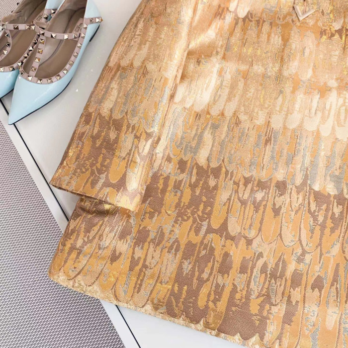 Valentino NIGO Gilded Deep V Dress Skirt #nigo56967