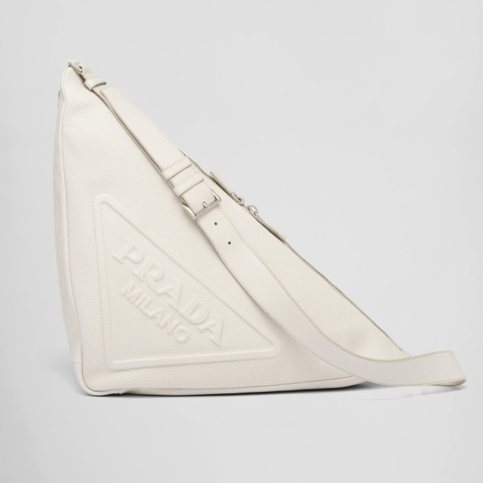 Prada Leather Oversized Triangle Bag #nigo53765