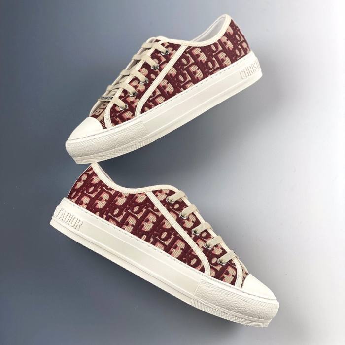 DIOR Walk Oblique Embroidery Shoes Sneakers #nigo589