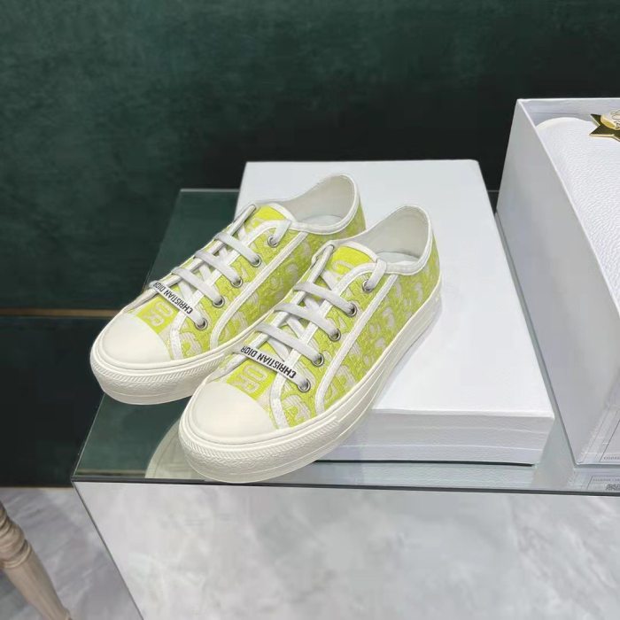 DIOR Walk Oblique Embroidery Shoes Sneakers #nigo589