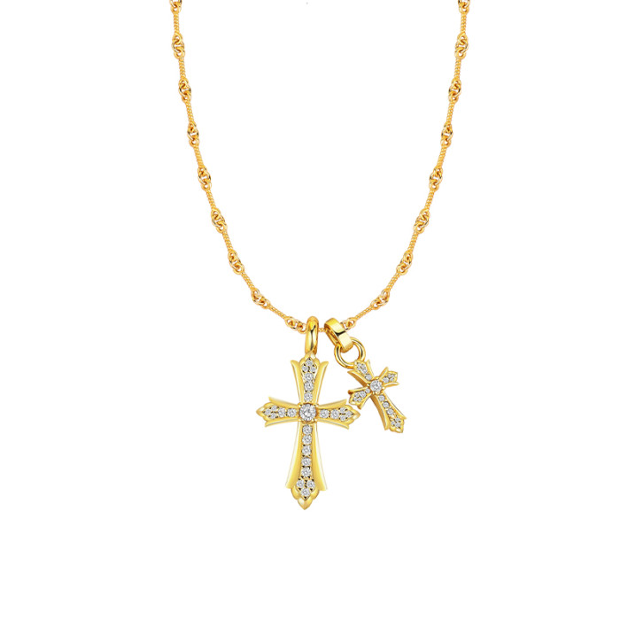 Chrome Hearts NIGO Versatile And Beautiful Thin Chain Necklace #nigo56985
