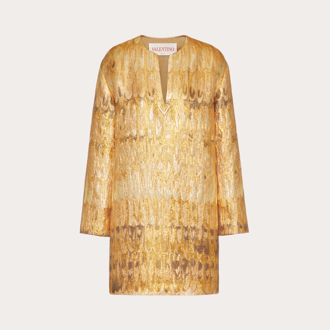 Valentino NIGO Gilded Deep V Dress Skirt #nigo56967