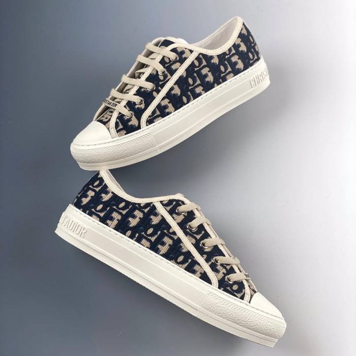 DIOR Walk Oblique Embroidery Shoes Sneakers #nigo589