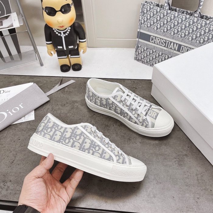 DIOR Walk Oblique Embroidery Shoes Sneakers #nigo589