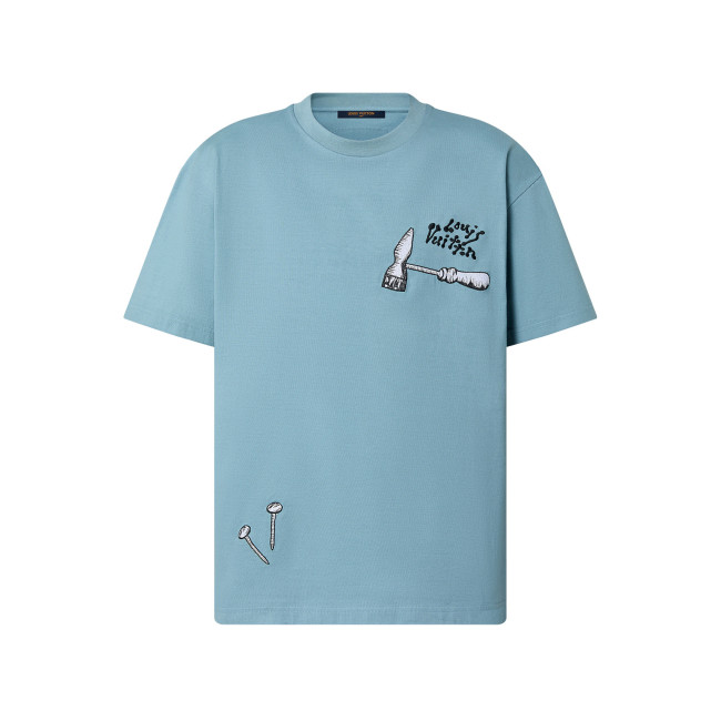 Louis Vuitton NIGO Cotton T-shirt Short Sleeve #nigo94264