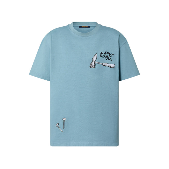 Louis Vuitton NIGO Cotton T-shirt Short Sleeve #nigo94264