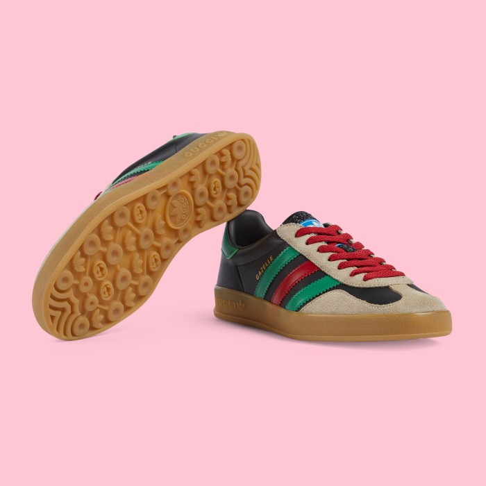 GUCCI Men's and Women's Retro Flat Sneakers Shoes #nigo54691