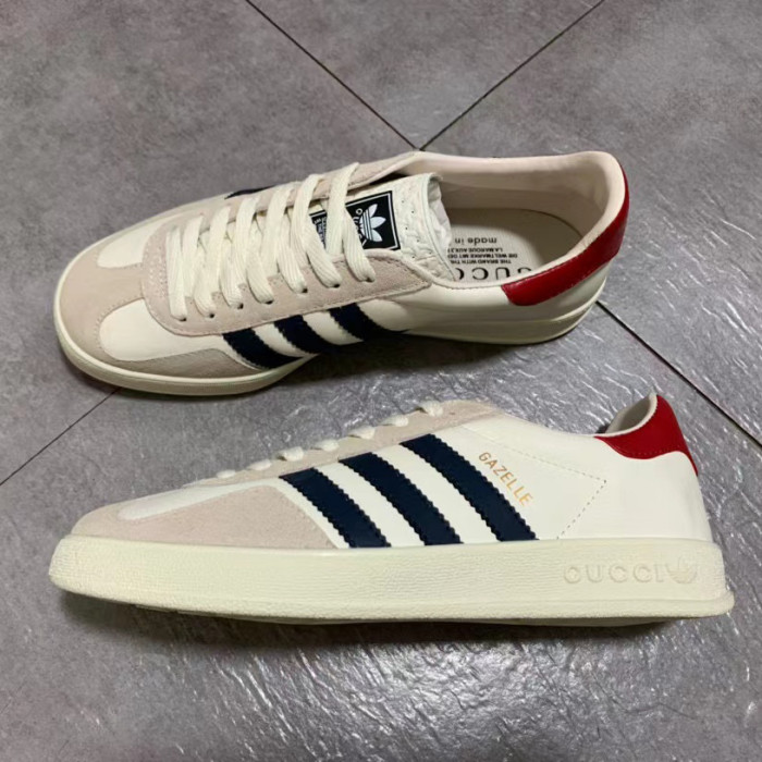 GUCCI Men's and Women's Retro Flat Sneakers Shoes #nigo54691