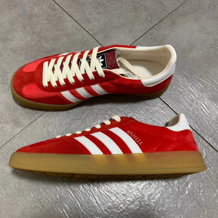 GUCCI Men's and Women's Retro Flat Sneakers Shoes #nigo54691