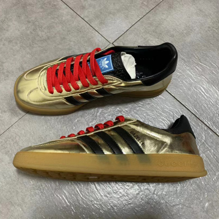 GUCCI Men's and Women's Retro Flat Sneakers Shoes #nigo54691