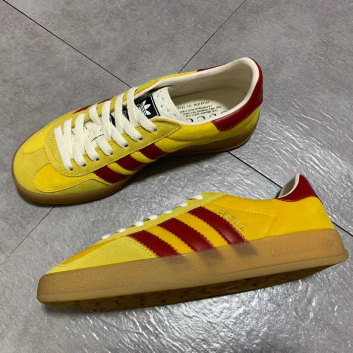 GUCCI Men's and Women's Retro Flat Sneakers Shoes #nigo54691