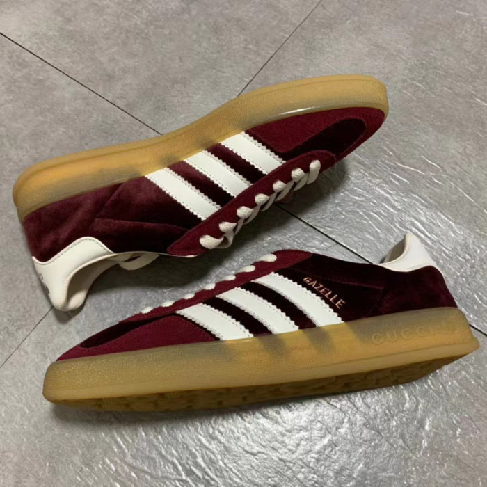 GUCCI Men's and Women's Retro Flat Sneakers Shoes #nigo54691