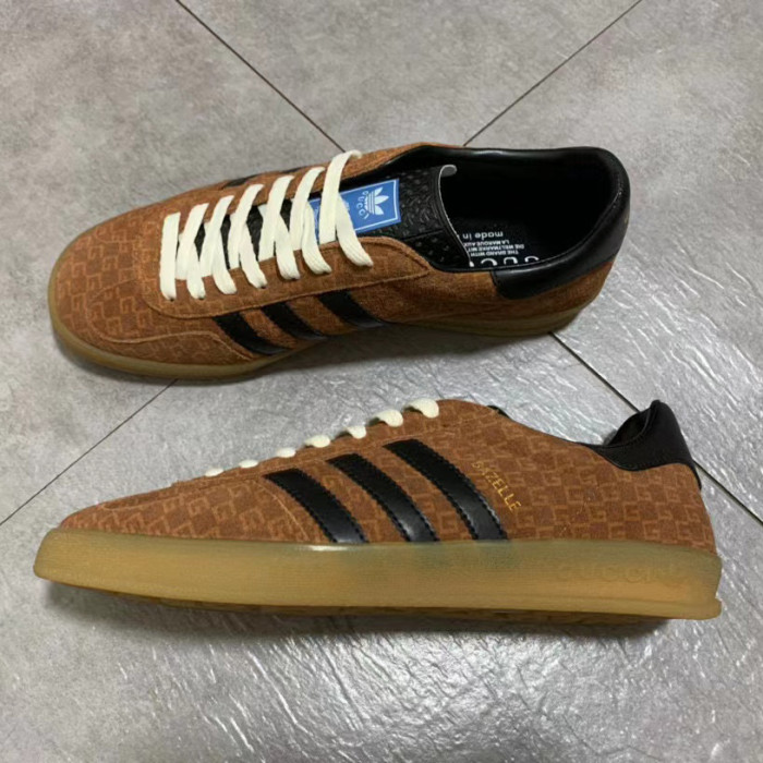 GUCCI Men's and Women's Retro Flat Sneakers Shoes #nigo54691