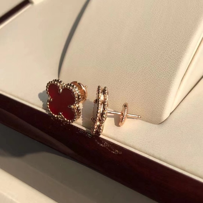 Van Cleef&Arpels Fashion Women's Oval Earnail Accessories Jewelry #nigo82327