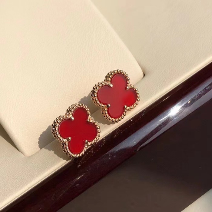 Van Cleef&Arpels Fashion Women's Oval Earnail Accessories Jewelry #nigo82327